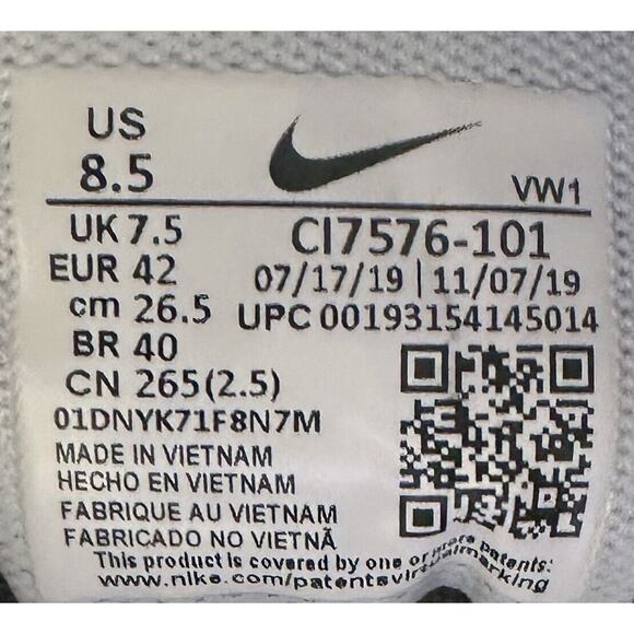 Nike Air Max 1 G University Blue Spikeless Golf Shoes CI7576-101 Men's Size 8 - Picture 8 of 8